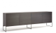 Dressoir_intense_4-deuren-open-vak-lade-lava-s5-black_NT22-miltonhouse-220 cm