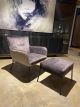 Fauteuil Zahir + hocker