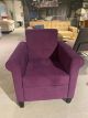 Fauteuil Bella stof paars - Showroommodel alleen afhaal